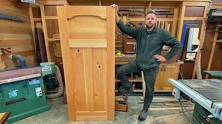 I Built A Solid Wood Door IN ONE DAY