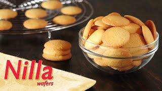 Homemade Nilla Wafers Recipe  Vanilla Wafers  How Tasty Channel