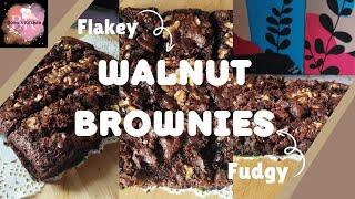 Best Fudgy Brownies Recipe Perfect Flaky Gooey Brownies Simple easy Brownie recipe Kids favourite