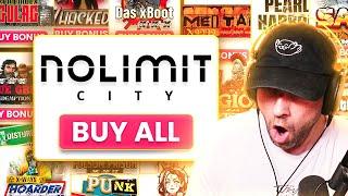 BUYING a BONUS on EVERY SLOT from NOLIMIT CITY Bonus Buys