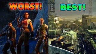 ALL BO4 ZOMBIES MAPS RANKED FROM WORST TO BEST - Call of Duty Black Ops 4 Zombies