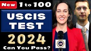 US Citizenship Test 2024 Easy 2X USCIS Answers Citizenship Interview Examen Ciudadania Americana