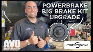 Powerbrake Big Brake Kit Upgrade on a 4Runner