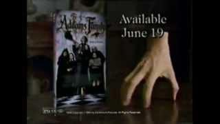 1992 The Addams Family VHS commercial