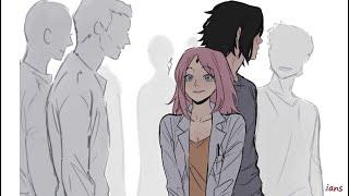 Sasukes Jealousy  Sasuke x Sakura