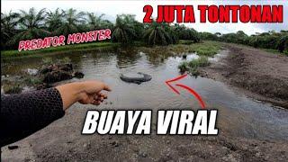 MENDEBARKAN TERJUMPA BUAYA SANG BEDAL KETIKA MEMANCING