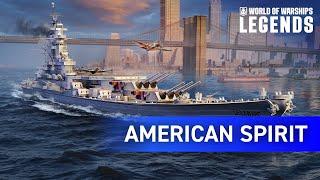 Embrace the American Spirit  New Update in World of Warships Legends