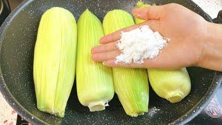 Teach you a trick to boil corn sweet soft and glutinous super delicious