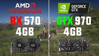 RX 570 4GB vs GTX 970 4GB Test in 7 Games