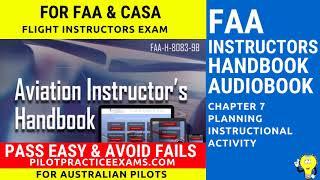 7 Aviation Instructors Handbook AudioBook Chapter 7 Instructor Responsibilities and Professionalis