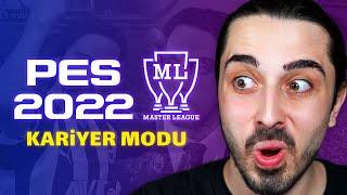 PES 2022 KARİYER MODU HARİKA OLMUŞ  SÜPER LİG ve TFF 1.LİG  PES 2022 ANALİG