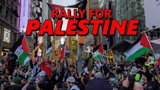 LIVE from CEASEFIRE Rally in NYC as Israel Continues Rafah Assault