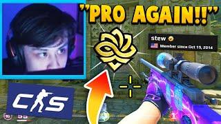 STEWIE FIRST GAME BACK AS PRO AGAIN  - Legacy Stewie2K First Match CS2 Return  FACEIT POV DEMO