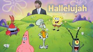 SpongeBob cast sings Hallelujah for Stephen Hillenburg AI Cover