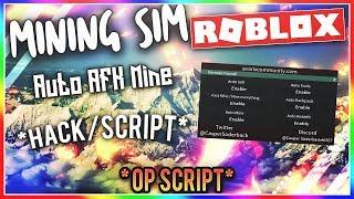 AFK FARMUNLIMITED MONEY  NEW ROBLOX EXPLOIT  Mining Simulator  wAUTOFARM Quick-Mine MORE 