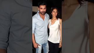 John Abraham and his wife photos.#johnabraham #bollywood #shorts