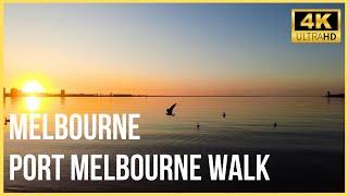 Sunrise Stroll at Melbournes Beachfront  PORT MELBOURNE