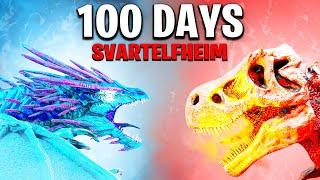 I Spent 100 Days in Ark Ascended Svartelfheim