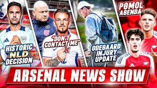 Arsenal News Show Odegaard INJURY UPDATE White refusing England call up Javi Guerra deal