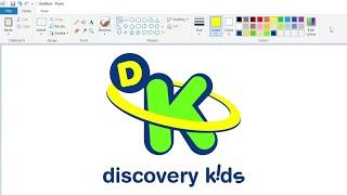 How to draw the Discovery Kids logo using MS Paint  How to draw on your computer