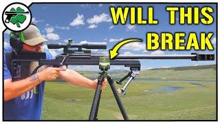 BIG 50 BMG Rifle vs Heavy Duty Shooting Tripod I Was Surprised 