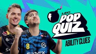 Ability Clues  LEC Pop Quiz  2024 Summer