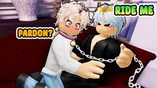 Reacting to Roblox Story  Roblox gay story ️‍ THE GAY PERFECT PRINCE LOVES ME?