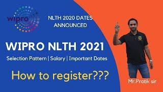 Wipro Nlth 2021 date announced  How to register for Wipro Nlth 2021