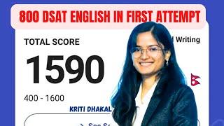 How I Scored 800 in English and 790 in Math with 1590 in DSAT  Top tips resources and time table