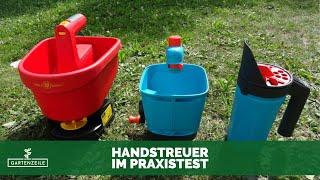 Handstreuer Test - 3 Modelle von Gardena und Wolf-Garten im Vergleich