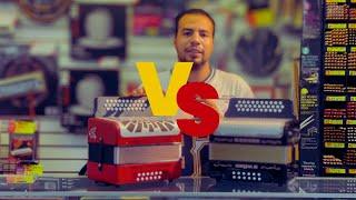 ACORDEON REY VALLENATO HOHNER VS ACORDEON CORONA III HOHNER 2024 VERSION