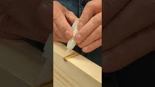 Quick simple long-lasting solutions can come in a bottle #woodworking #diy #shorts