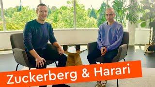 Mark Zuckerberg & Yuval Noah Harari im Gespräch