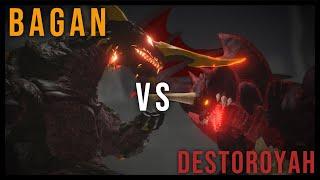 BAGAN VS DESTOROYAH  FIGHT OF THE YEAR   PROJECT KAIJU