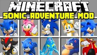 Minecraft SONIC THE HEDGEHOG MOD  SONIC AMY TAILS & MORE  Modded Mini-Game