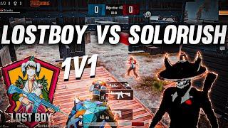 Lost Boy Vs Solo Rush  1v1 Tdm With Solo Rush - BGMI