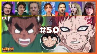 Naruto Episode 50  5th Gate  Reaction Mashup ナルト