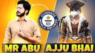 MR ABU Break AjjuBhai Total Gaming RECORD in Free Fire Pakistan