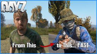 How to MASTER Fresh Spawn Life in DayZ - Gear Up and Get Off the Coast FAST