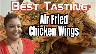 HOW TO MAKE THE BEST TASTING CHICKEN WINGS  COOKING WITH AIMEE