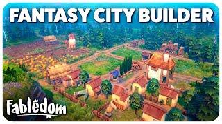 Starting a New Kingdom in this Fantasy City-Builder  Fabledom