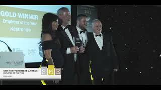 Kestronics  Gold Winner SME Hertfordshire Awards 2021 - Employer of the Year