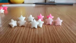 Charm Update #3 Polymer Clay cute Stars out of Clay