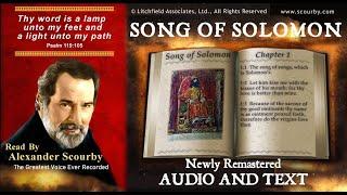 22  Book of Solomon  Read by Alexander Scourby  AUDIO & TEXT  FREE on YouTube  GOD IS LOVE