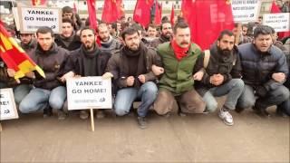 Türkiye Komünist Partisi TKP İskenderun Limanını bastı Yankee Go Home