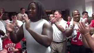 Rutgers Football Eric LeGrand Locker Room Hype