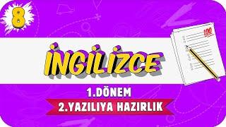 8. Sınıf İngilizce 1.Dönem 2.Yazılıya Hazırlık  2021 