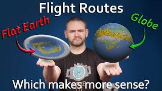 Why flights dont make sense on a Flat Earth