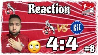 1. FC Köln vs. KSC 44 30 Führung reicht nicht bodenlose Defensive & bekannte Probleme #Reaction