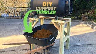 DIY Compost Tumbler  PART 1 - Building The Frame